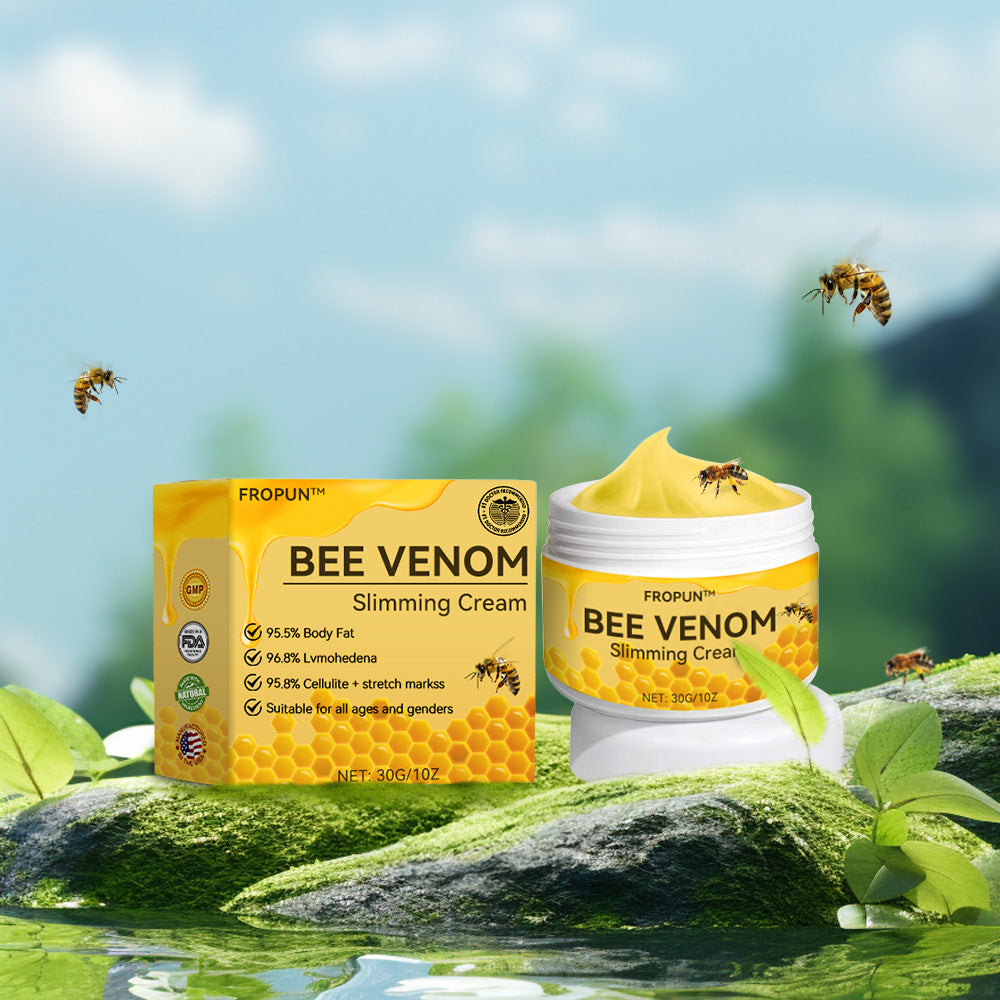 🚀𝑭𝑹𝑶𝑷𝑼𝑵™ Bee Venom Slimming Cream⭐(𝒇𝒐𝒓 𝒂𝒍𝒍 𝒍𝒚𝒎𝒑𝒉𝒂𝒕𝒊𝒄 𝒑𝒓𝒐𝒃𝒍𝒆𝒎𝒔 𝒂𝒏𝒅 𝒐𝒃𝒆𝒔𝒊𝒕𝒚)