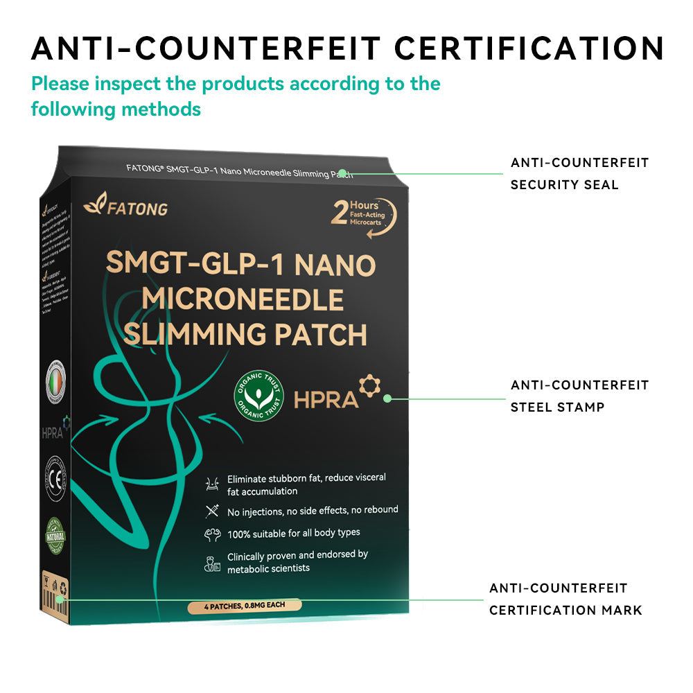 [See results in 7 days]👩‍⚕️💕 𝑭𝑨𝑻𝑶𝑵𝑮® 𝑺𝑴𝑮𝑻-𝑮𝑳𝑷-1 𝑵𝒂𝒏𝒐 𝑴𝒊𝒄𝒓𝒐𝒏𝒆𝒆𝒅𝒍𝒆 𝑺𝒍𝒊𝒎𝒎𝒊𝒏𝒈 𝑷𝒂𝒕𝒄𝒉（Painless, long-lasting, addressing diabetes, obesity, and cardiovascular diseases）