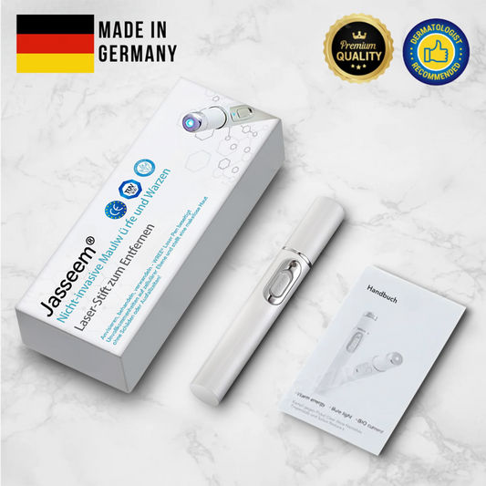 𝐉𝐚𝐬𝐬𝐞𝐞𝐦® medizinischä Laserpen 🚚🎁 (nutzt CO₂-Lasertechnologii – wirkungsvoll zum Entfernä vo Muttermalä, Warzä, Hautanhängslä, Pigmentfleckä und andere Hautunreinheite)